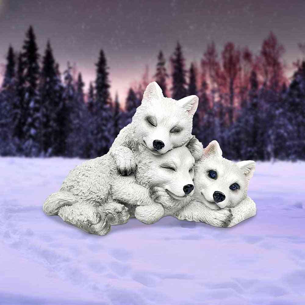 Nemesis Now - Sleepy Pups 14cm Beeld/figuur - Wit